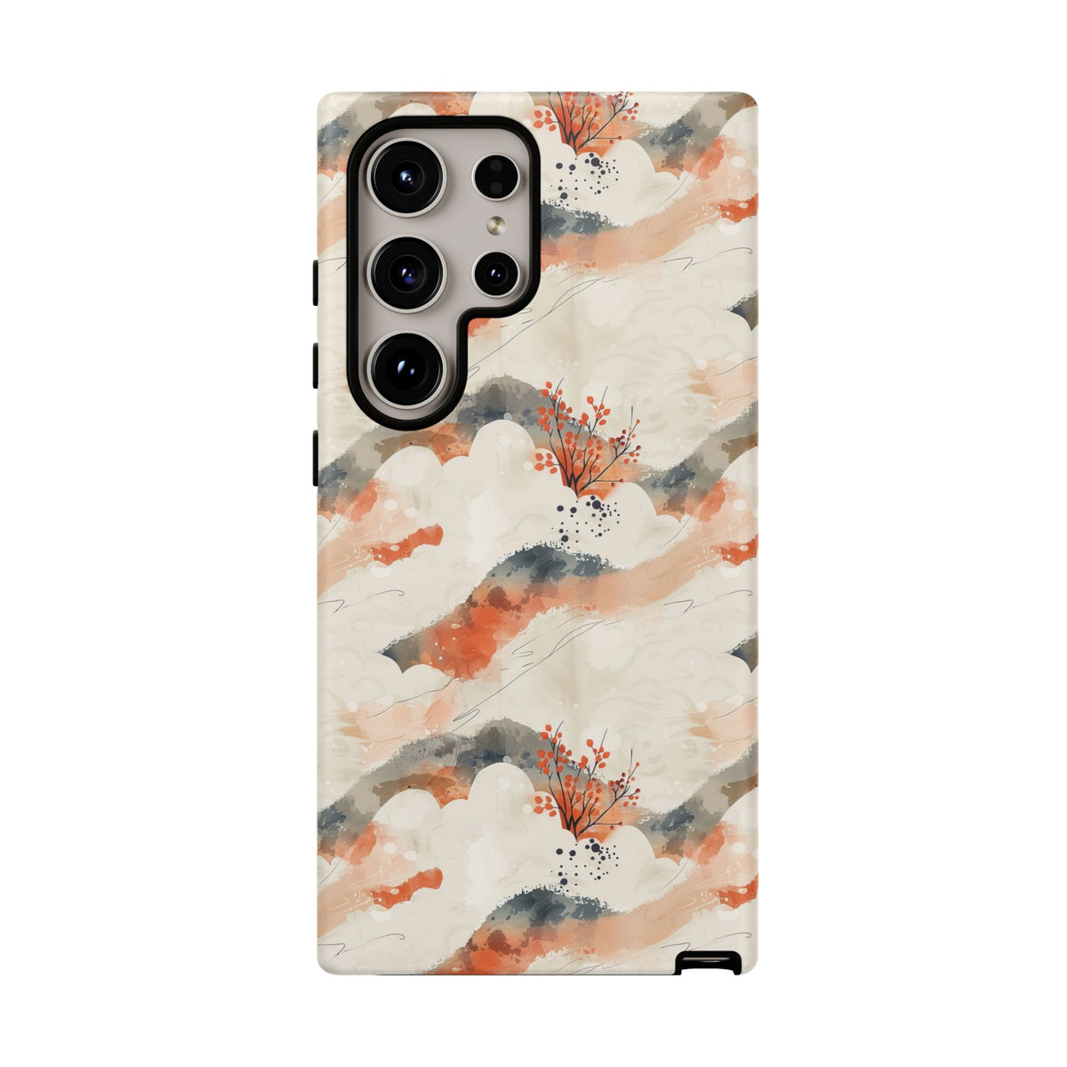 Japanese Pattern Phone Case – Elegant & Timeless Design for Your Phone 017