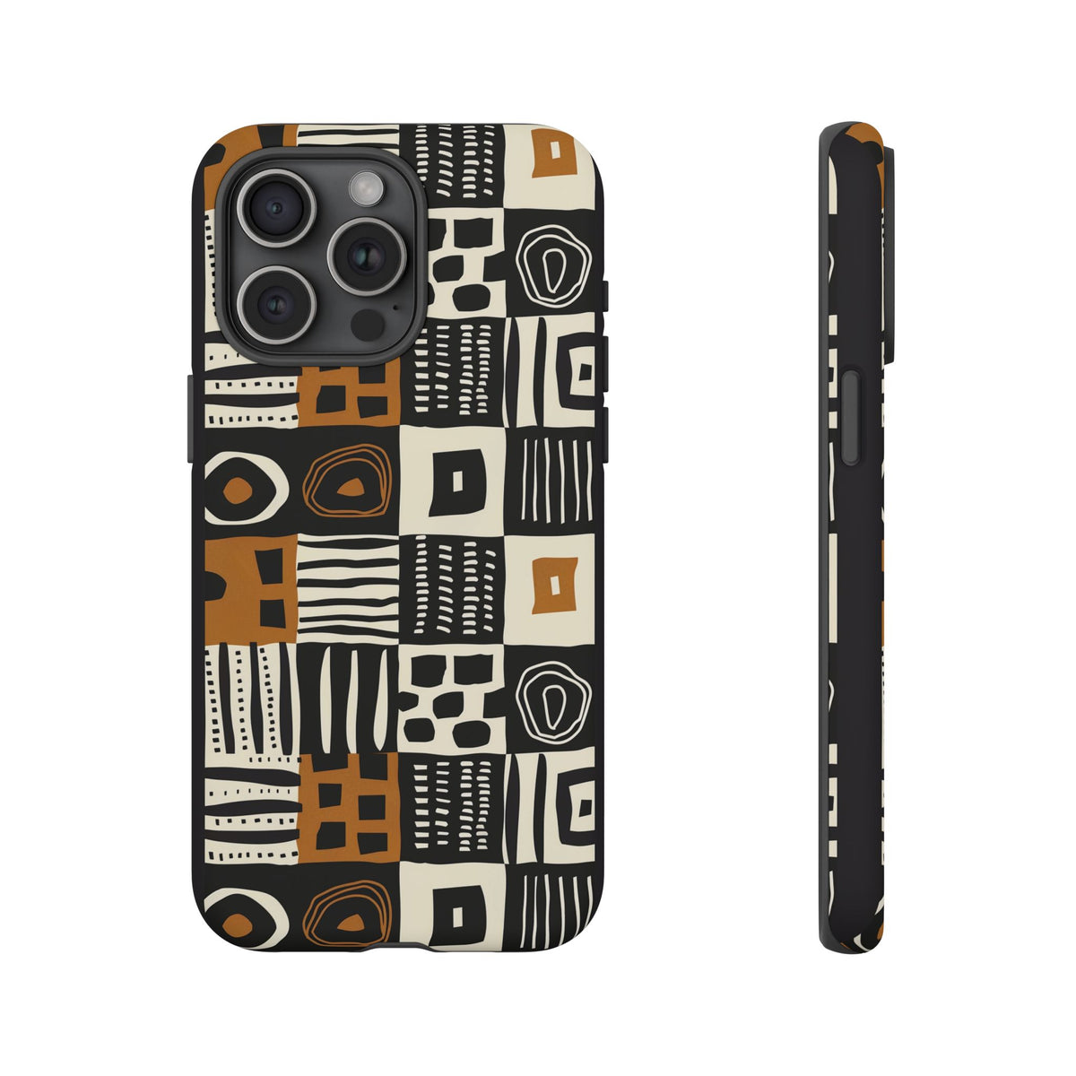 Stylish African Pattern Phone Case – Unique and Vibrant Protection 168