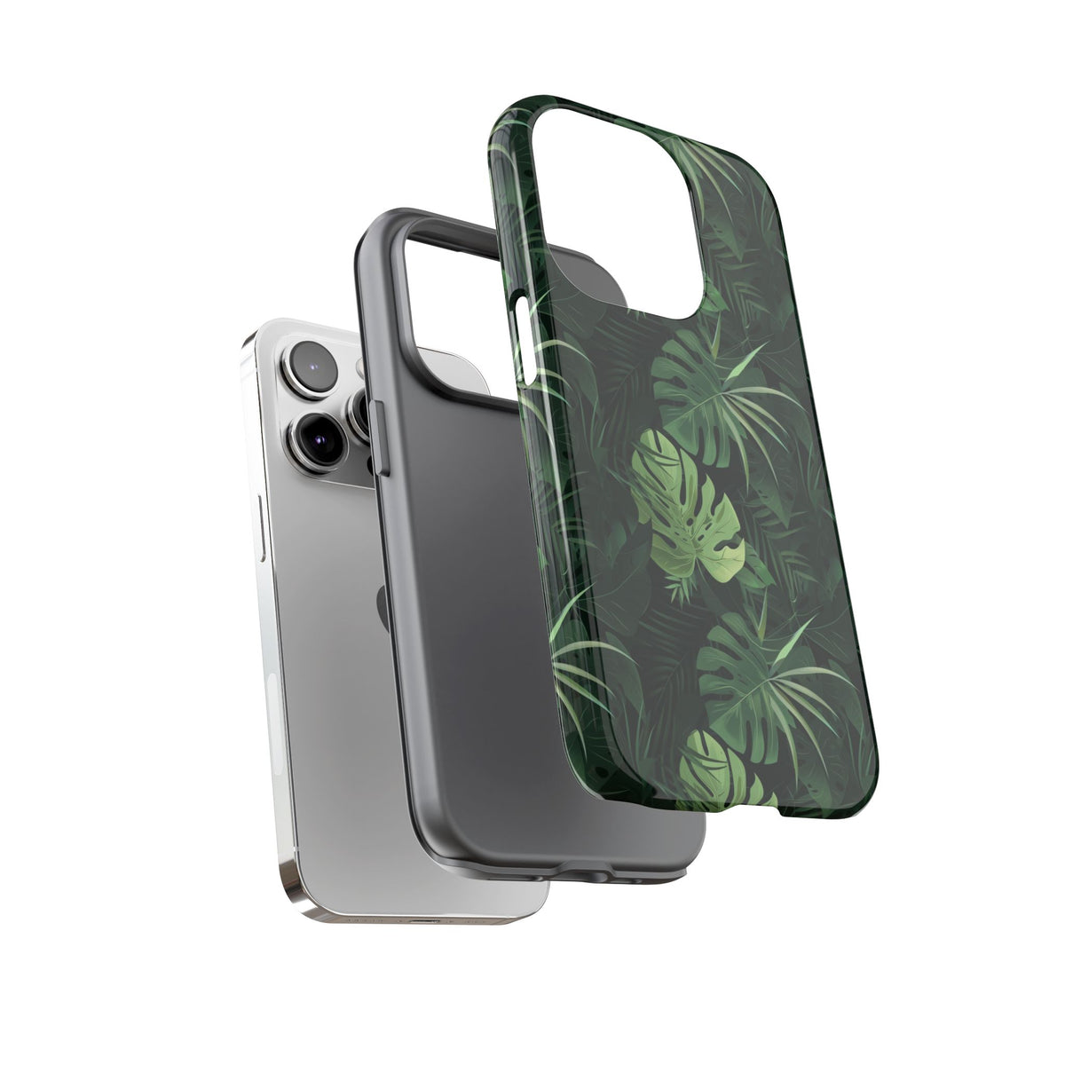 Jungle Pattern Phone Case – Exotic & Lush Design for Your Phone 335