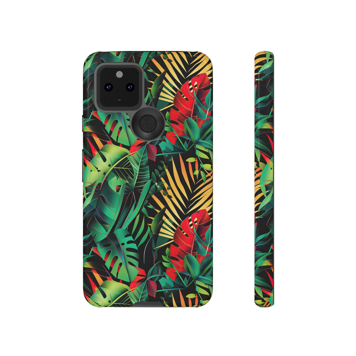 Jungle Collage Phone Case – Vibrant & Durable Nature-Inspired Protection