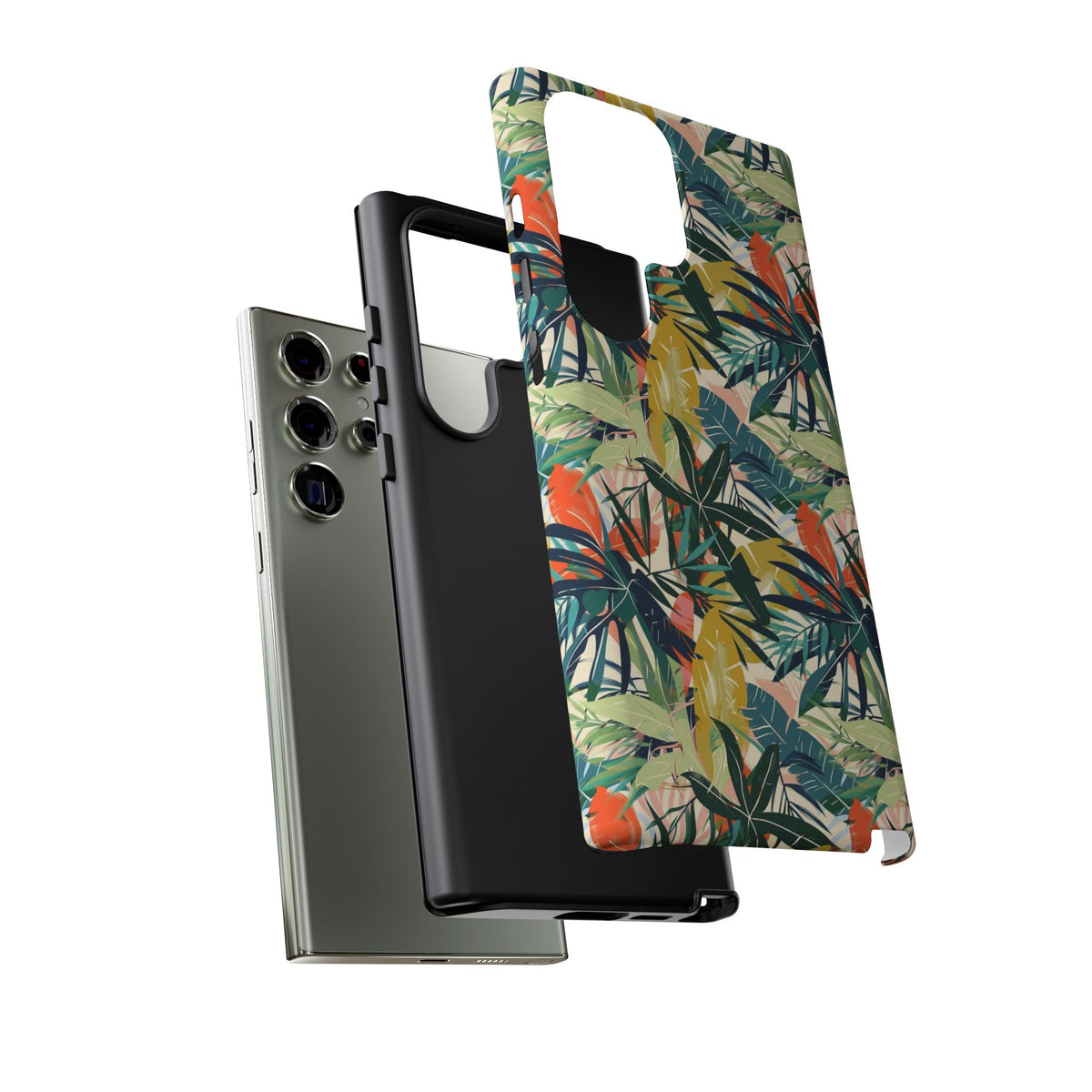 Jungle Pattern Phone Case – Exotic & Lush Design for Your Phone 349