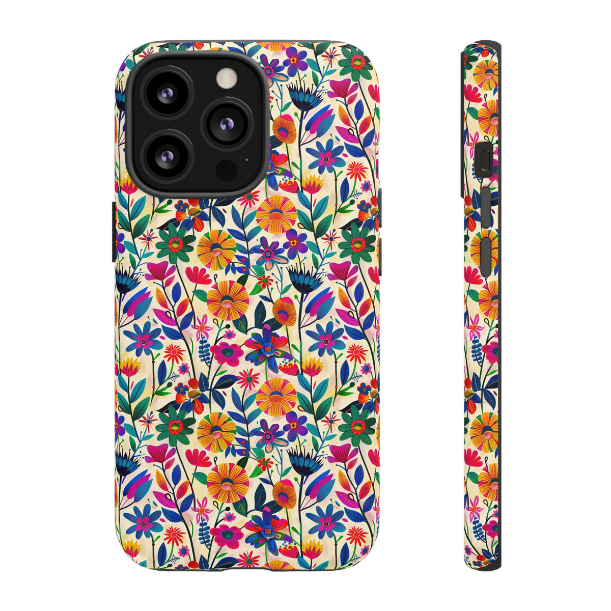 Frida Kahlo's Flower Phone Case – Artistic Elegance for Your Phone 2