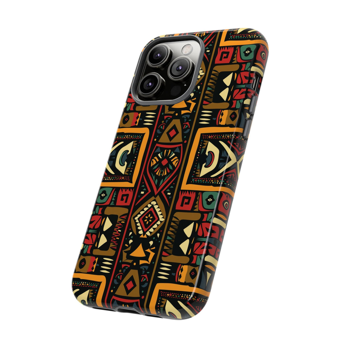 Stylish African Pattern Phone Case – Unique and Vibrant Protection 164