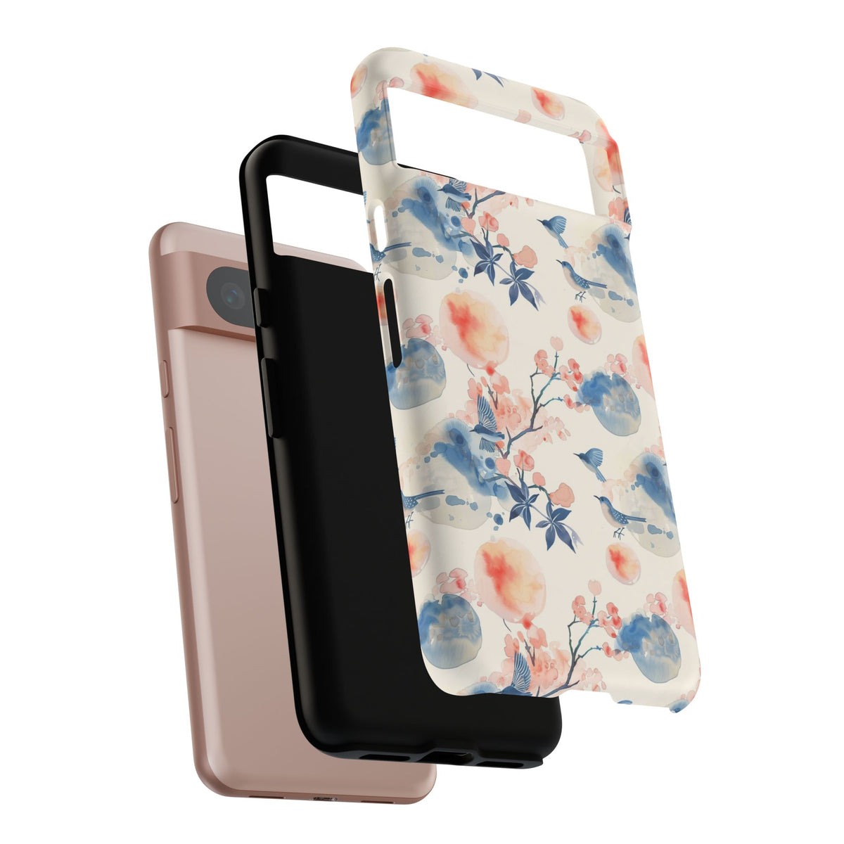 Japanese Pattern Phone Case – Elegant & Timeless Design for Your Phone 083