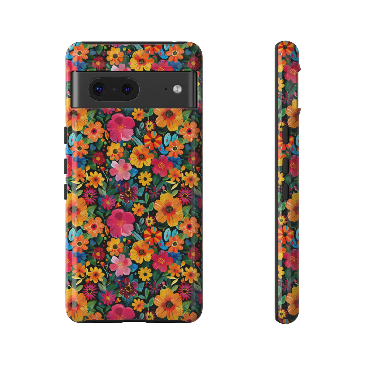 Frida Kahlo's Flower Phone Case – Artistic Elegance for Your Phone 8