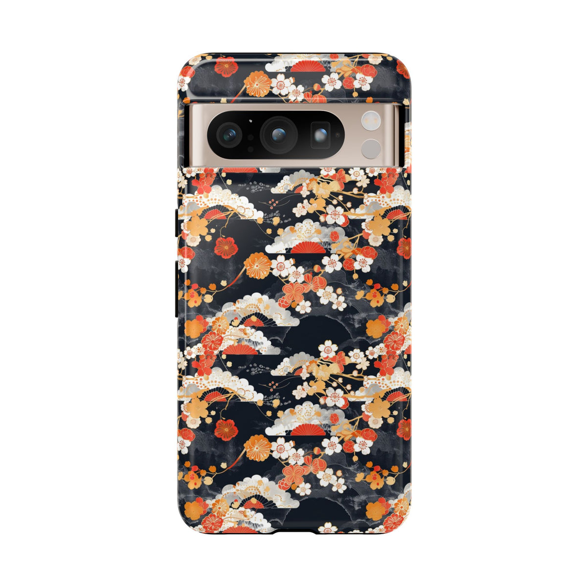 Japanese Pattern Phone Case – Elegant & Timeless Design for Your Phone 108