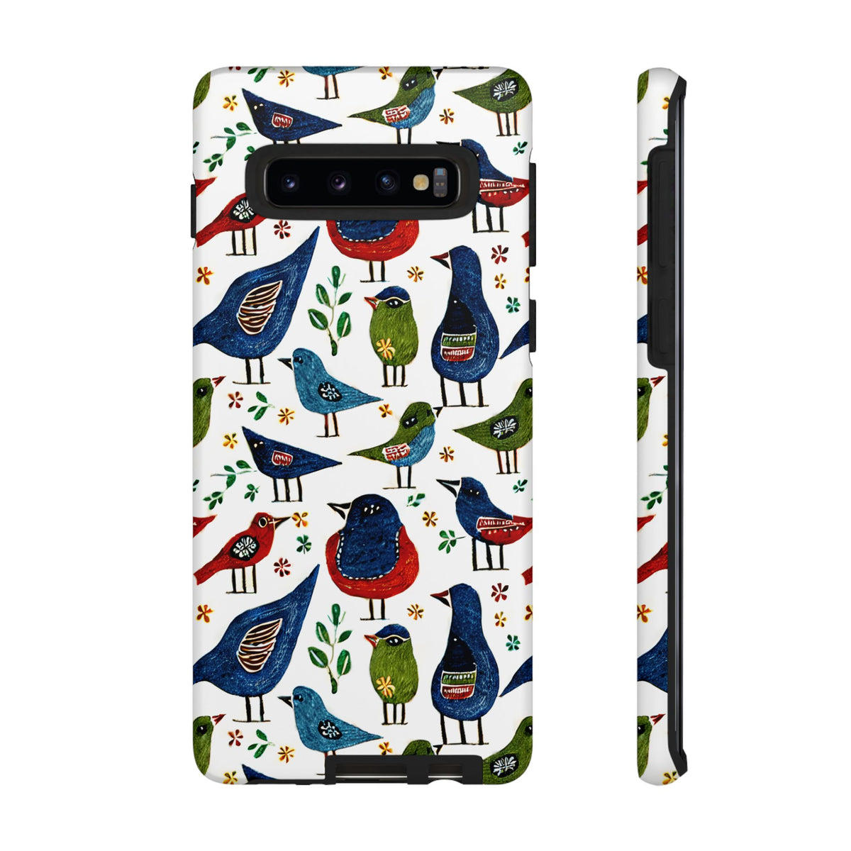 Birds Seamless Pattern Phone Case – Elegant and Timeless Avian Design 12