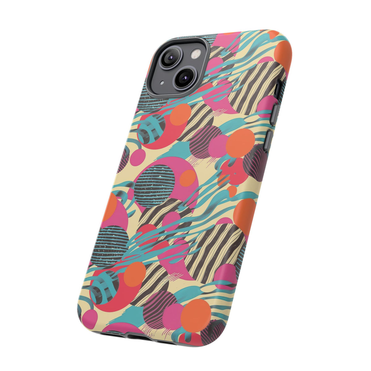 Retro 80s Seamless Phone Case – Vintage Style Meets Modern Protection 167