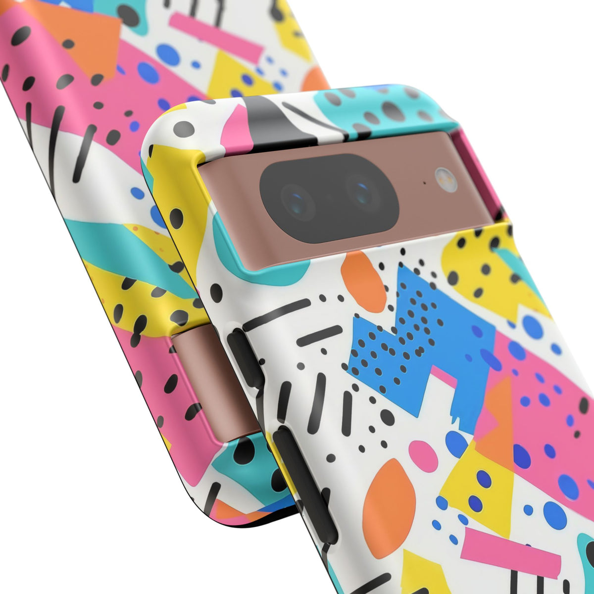 Bright Summer Memphis Design Phone Case – Vibrant and Playful Phone Cover