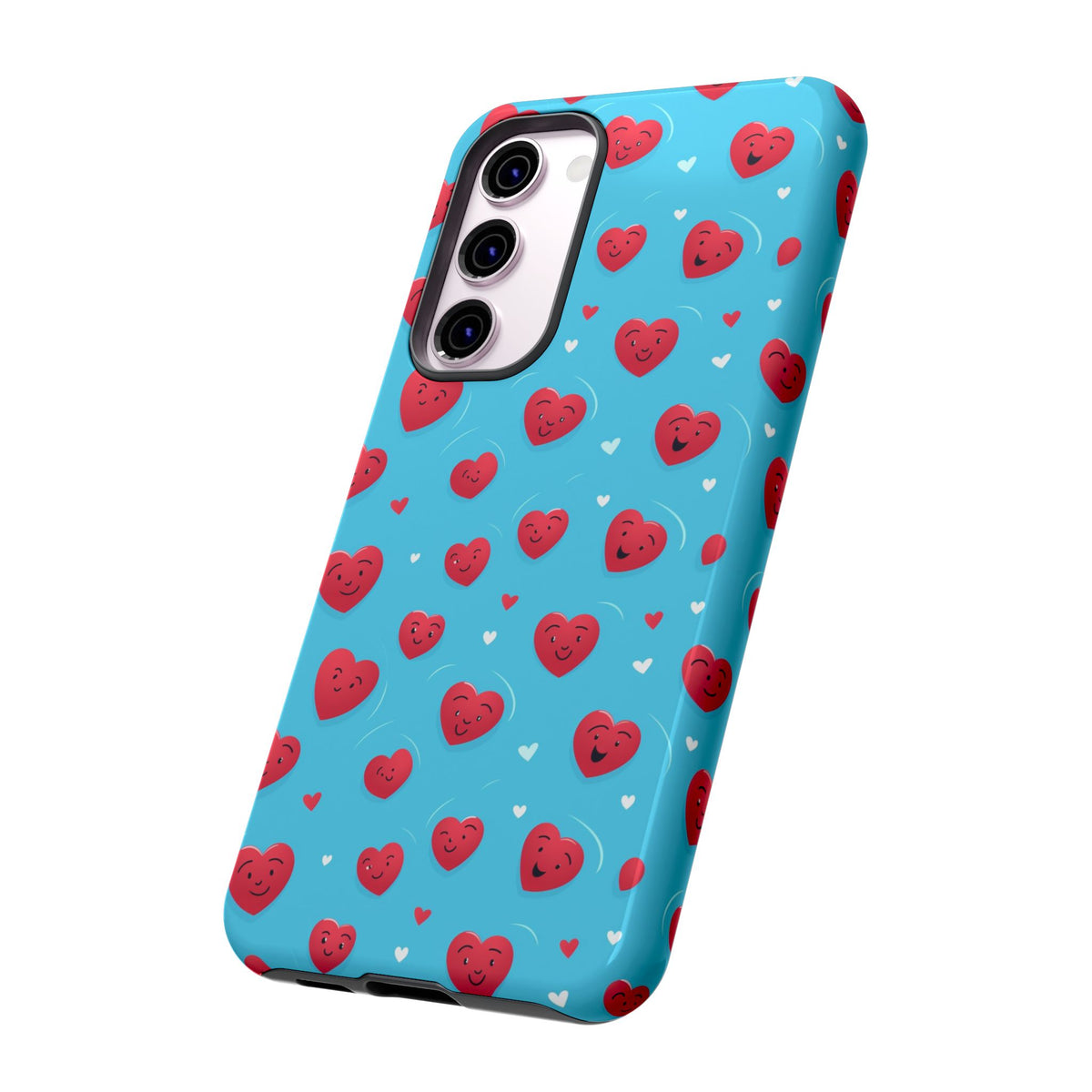 Heart Pattern Phone Case – Stylish & Loving Design for Your Device 811