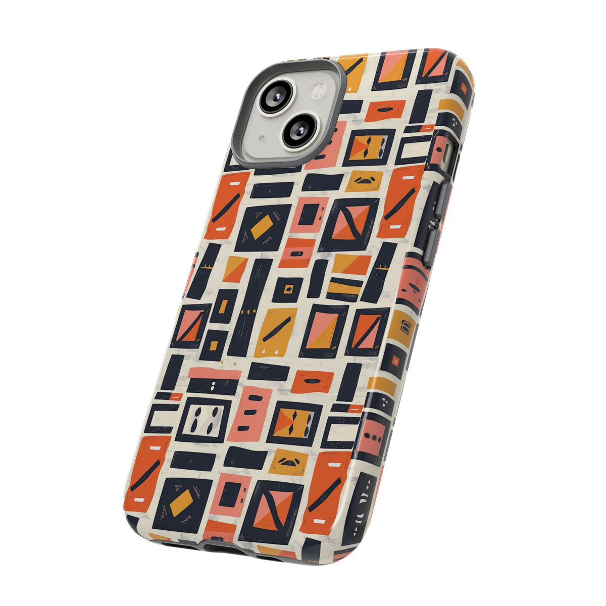 Stylish African Pattern Phone Case – Unique and Vibrant Protection 087