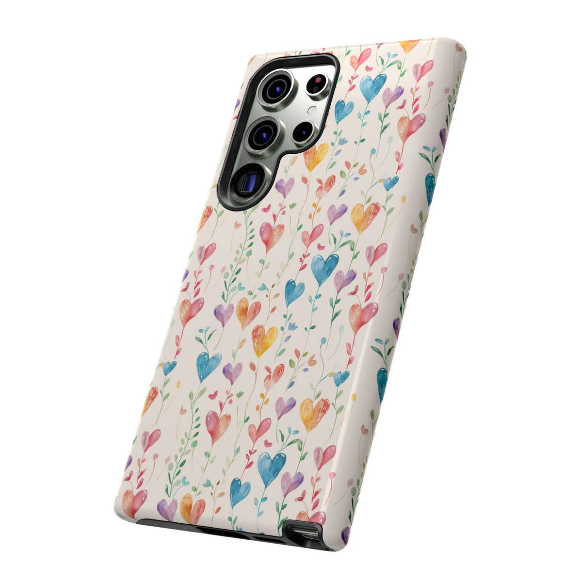 Heart Pattern Phone Case – Stylish & Loving Design for Your Device 226