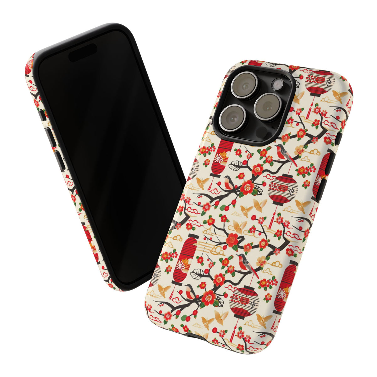 Japanese Pattern Phone Case – Elegant & Timeless Design for Your Phone 116