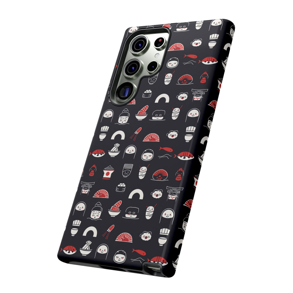 Japanese Pattern Phone Case – Elegant & Timeless Design for Your Phone 456