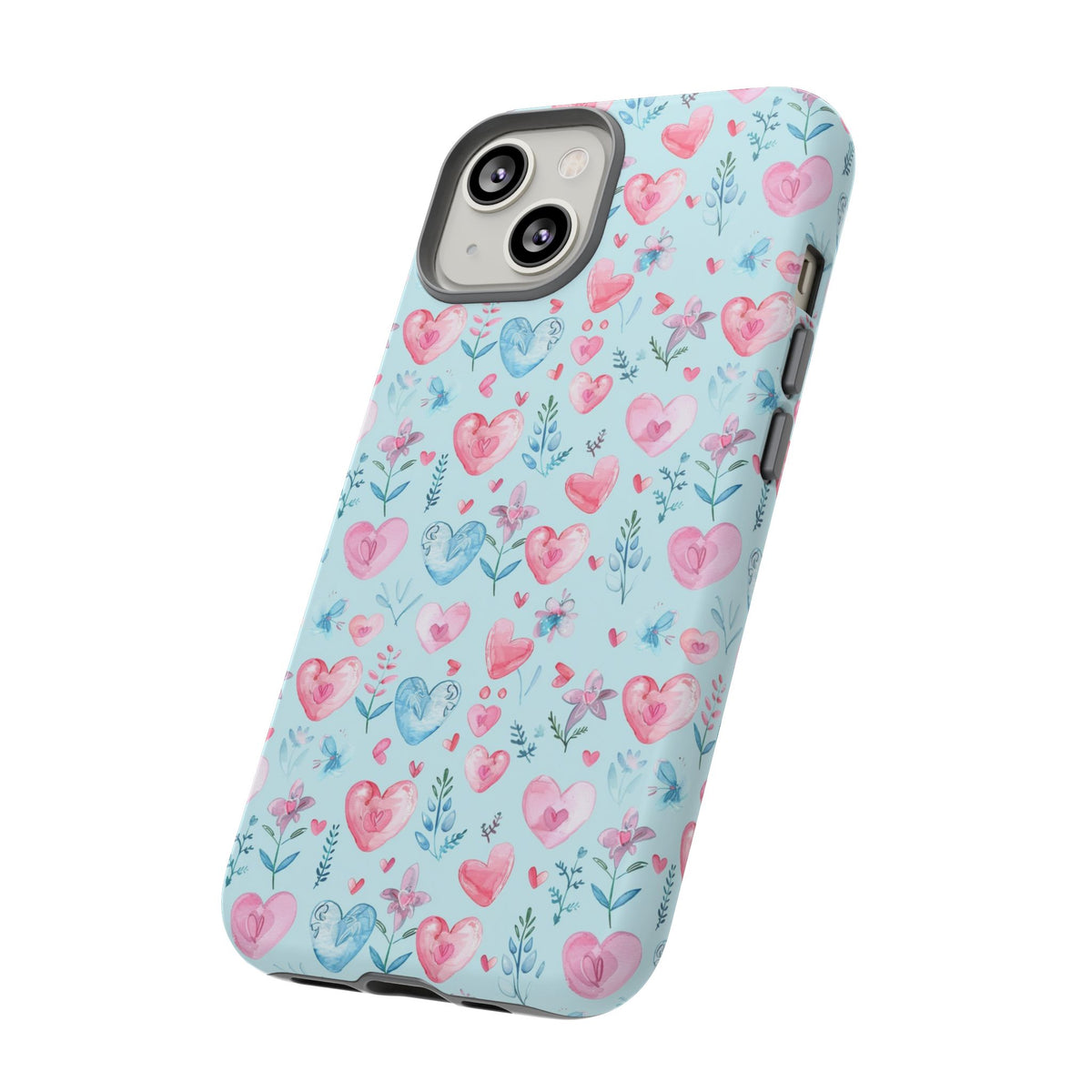 Heart Pattern Phone Case – Stylish & Loving Design for Your Device 228