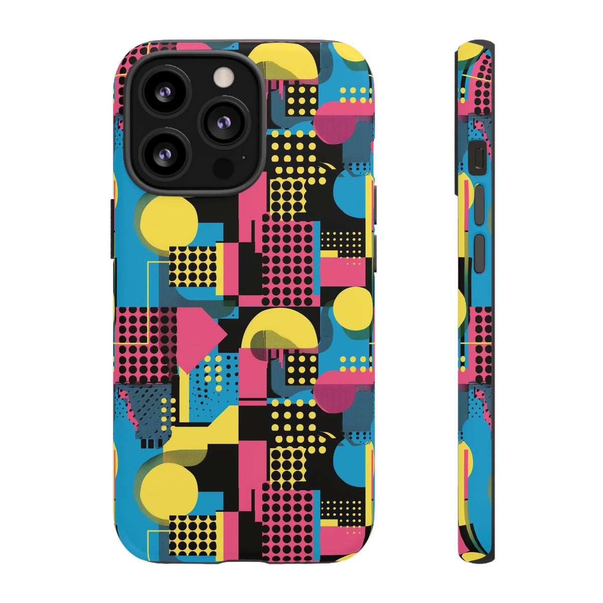 Retro 80s Seamless Phone Case – Vintage Style Meets Modern Protection 168