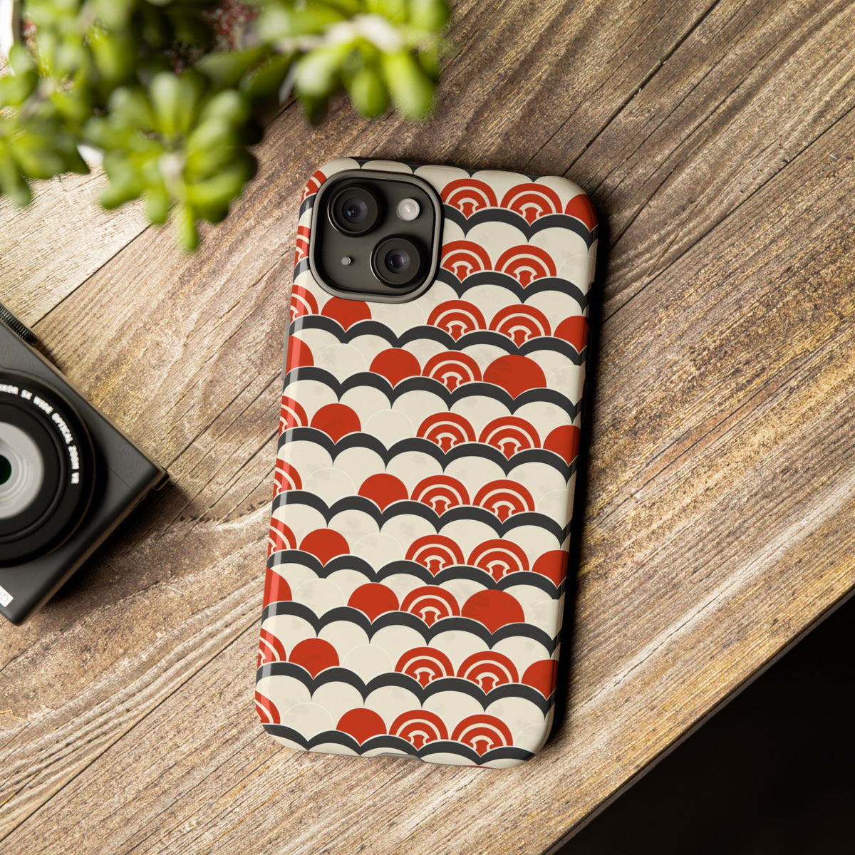 Japanese Pattern Phone Case – Elegant & Timeless Design for Your Phone 508