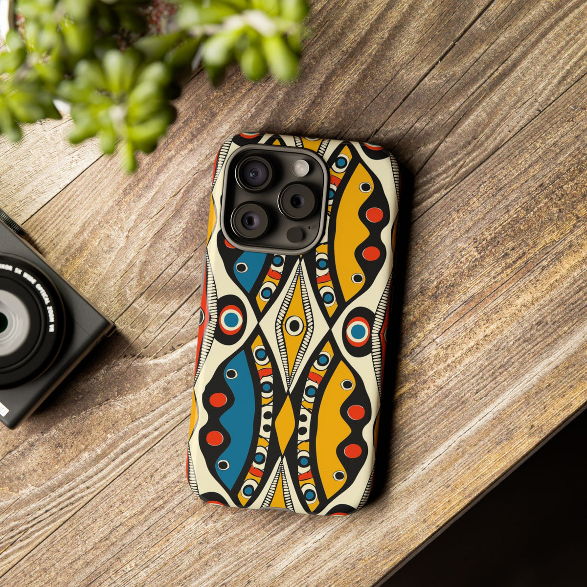 Stylish African Pattern Phone Case – Unique and Vibrant Protection 180