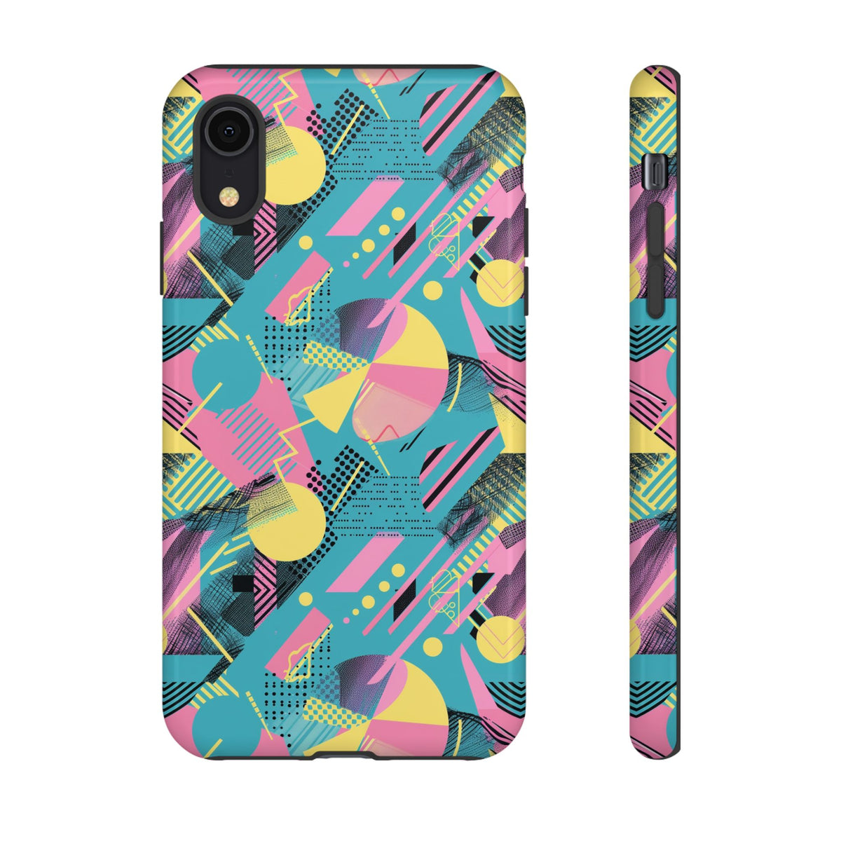 Retro 80s Seamless Phone Case – Vintage Style Meets Modern Protection 083