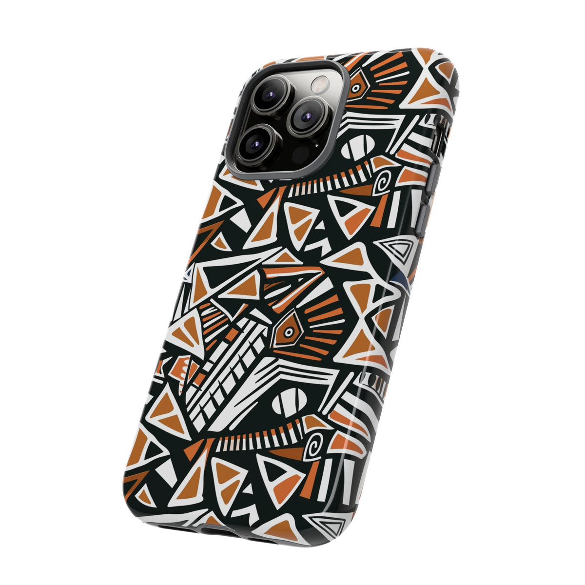 Stylish African Pattern Phone Case – Unique and Vibrant Protection 205