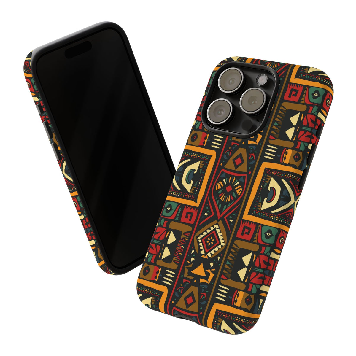 Stylish African Pattern Phone Case – Unique and Vibrant Protection 164