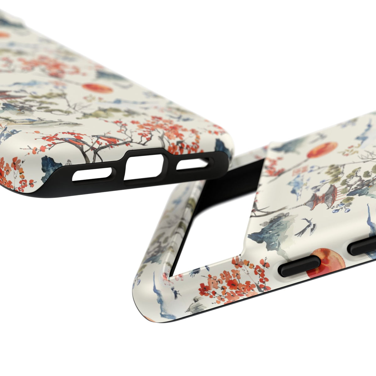 Japanese Pattern Phone Case – Elegant & Timeless Design for Your Phone 120