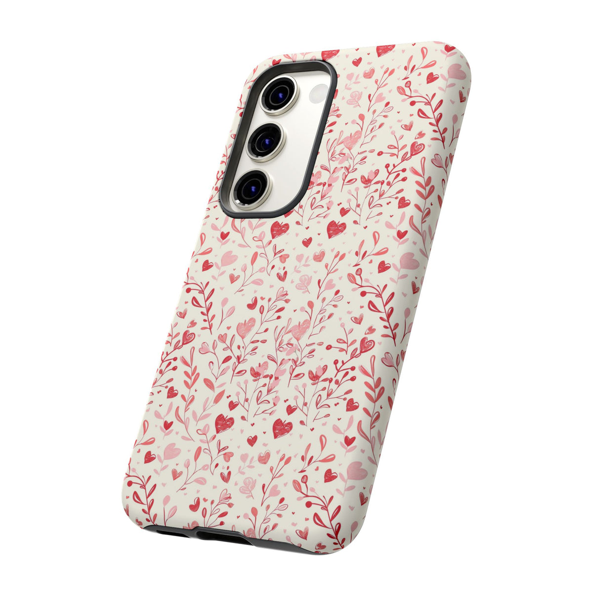 Heart Pattern Phone Case – Stylish & Loving Design for Your Device 823