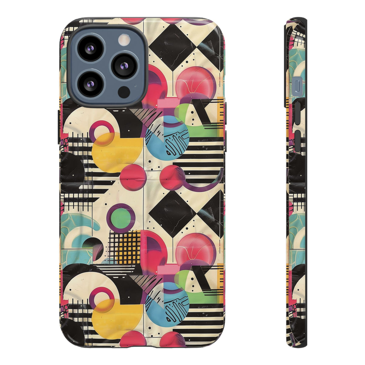 Retro 80s Seamless Phone Case – Vintage Style Meets Modern Protection 164