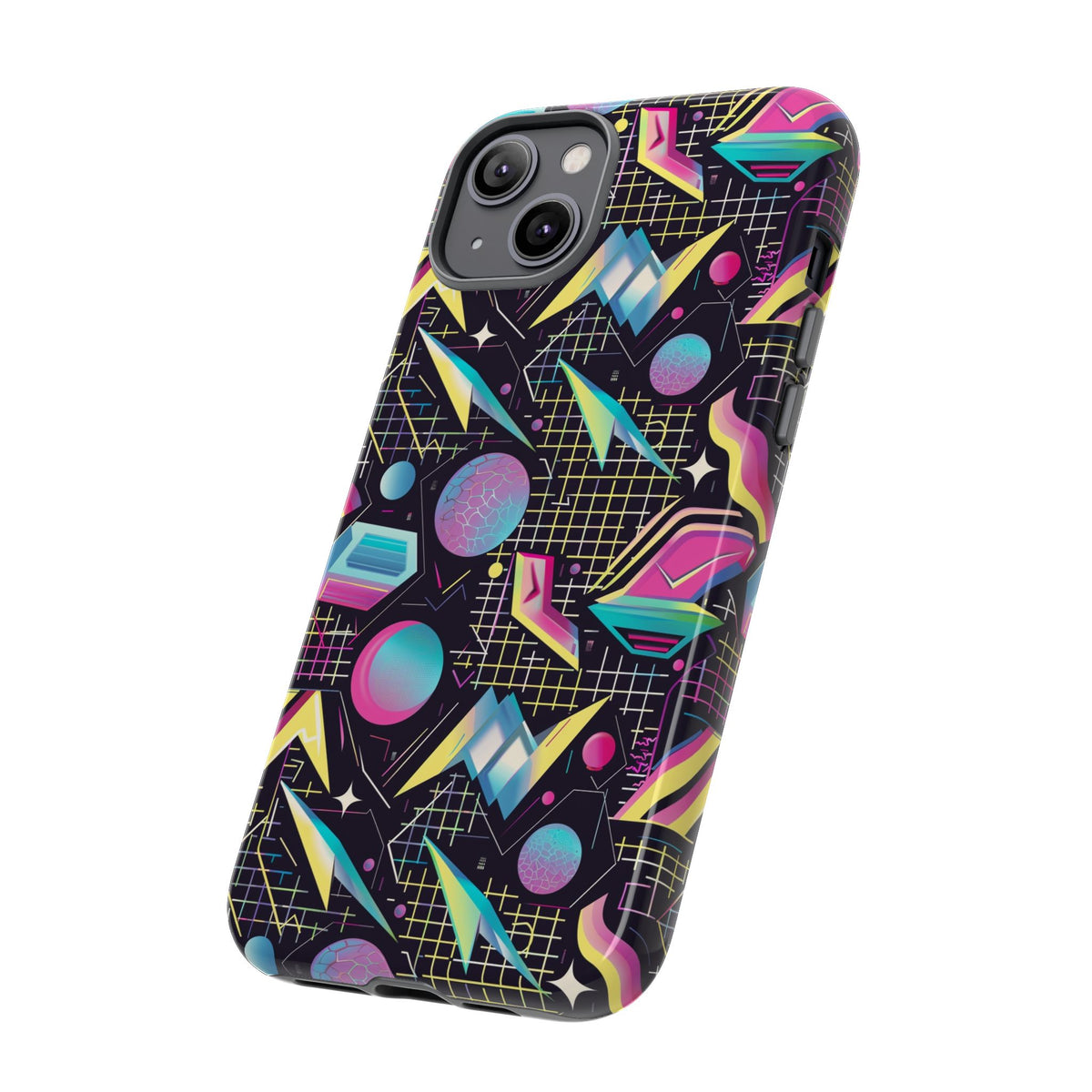 Retro 80s Seamless Phone Case – Vintage Style Meets Modern Protection 086