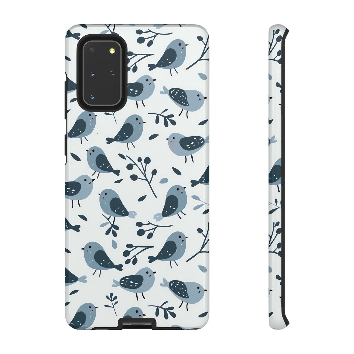 Birds Seamless Pattern Phone Case – Elegant and Timeless Avian Design 10