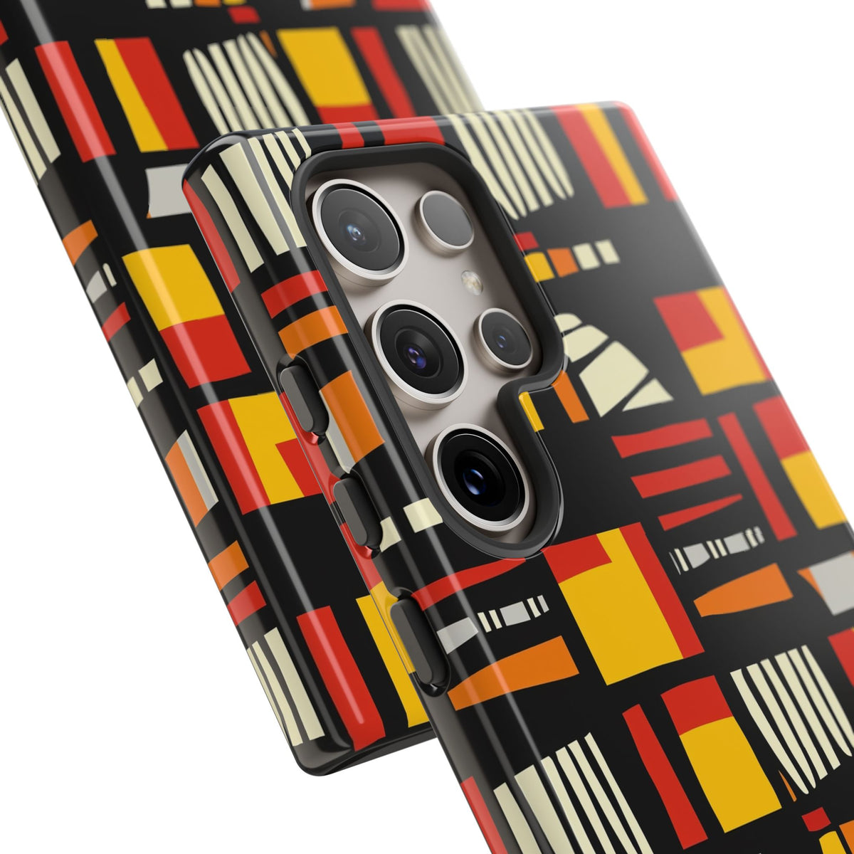 Stylish African Pattern Phone Case – Unique and Vibrant Protection 099