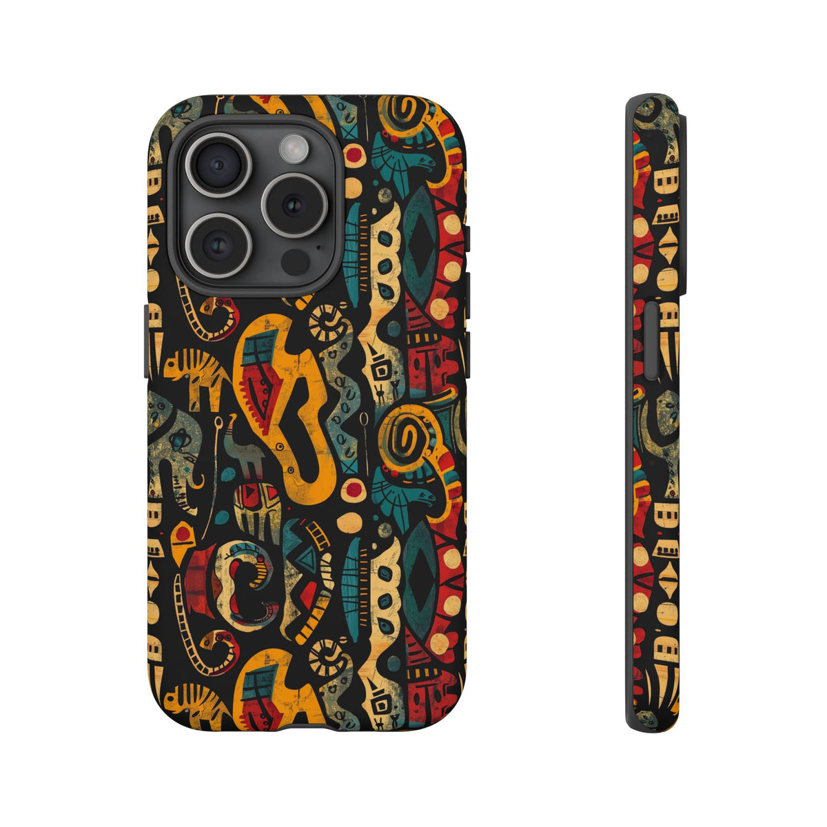 Stylish African Pattern Phone Case – Unique and Vibrant Protection 153