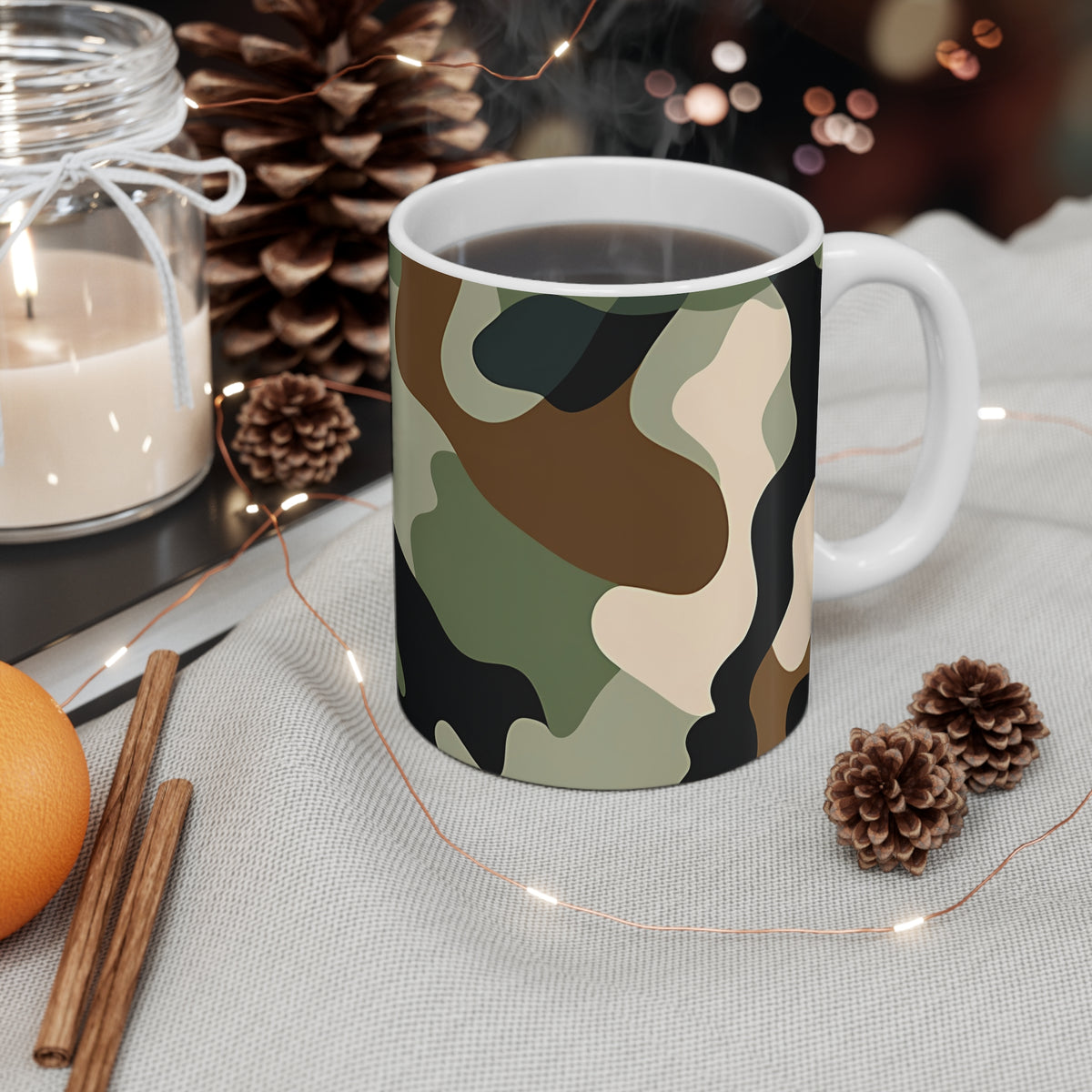 All-Over Camouflage Pattern Coffee Mug 316