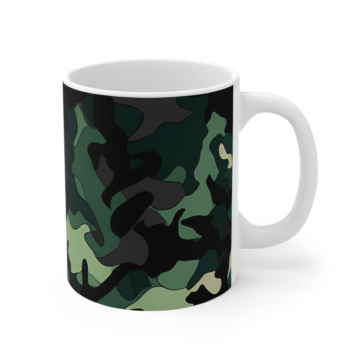 All-Over Camouflage Pattern Coffee Mug 212