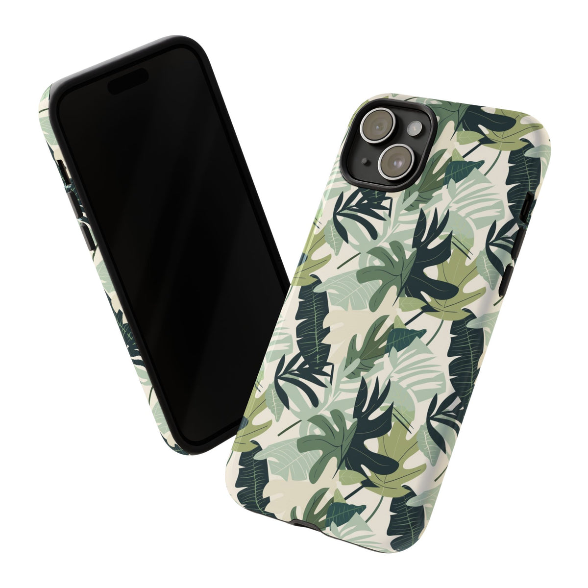 Jungle Pattern Phone Case – Exotic & Lush Design for Your Phone 329