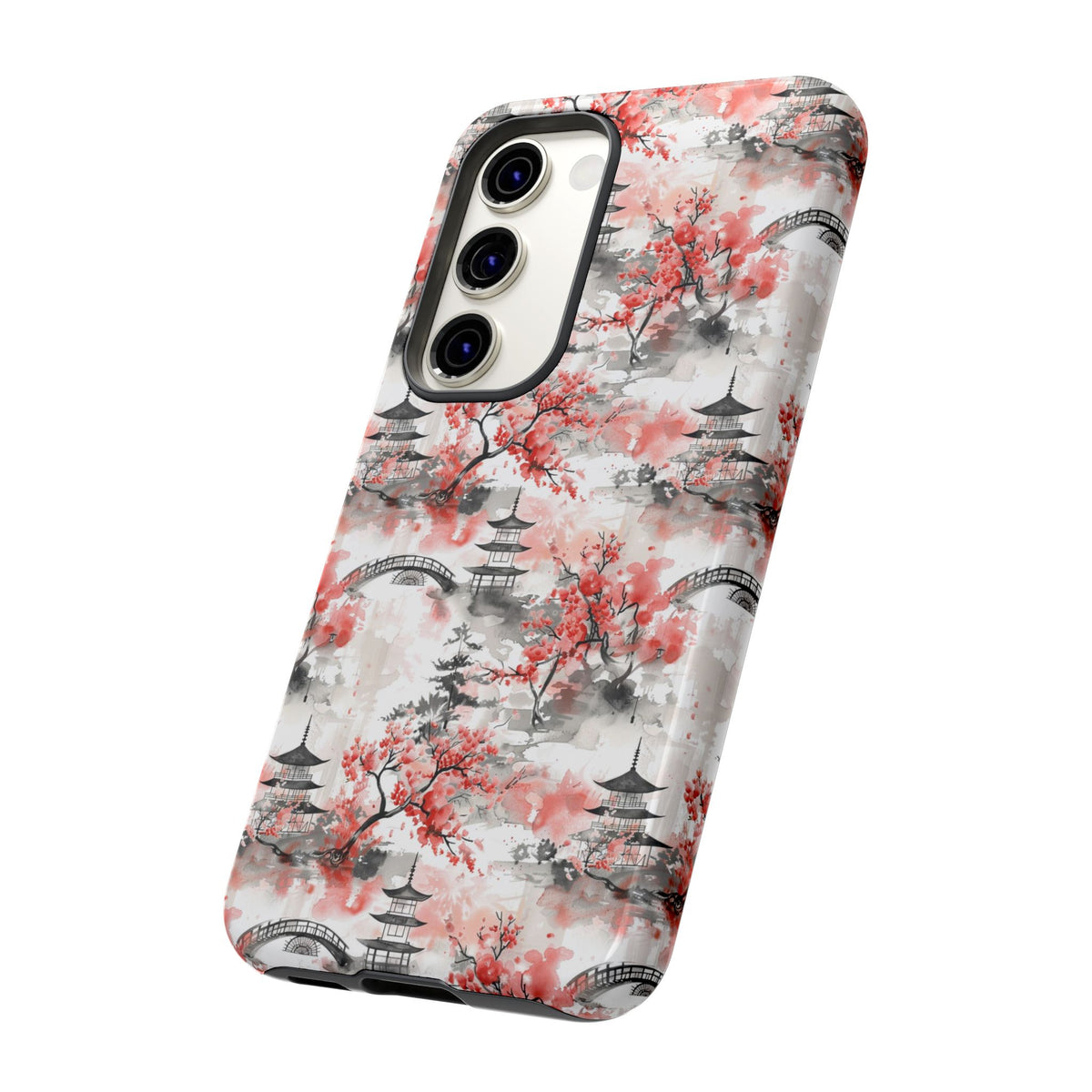 Japanese Pattern Phone Case – Elegant & Timeless Design for Your Phone 122