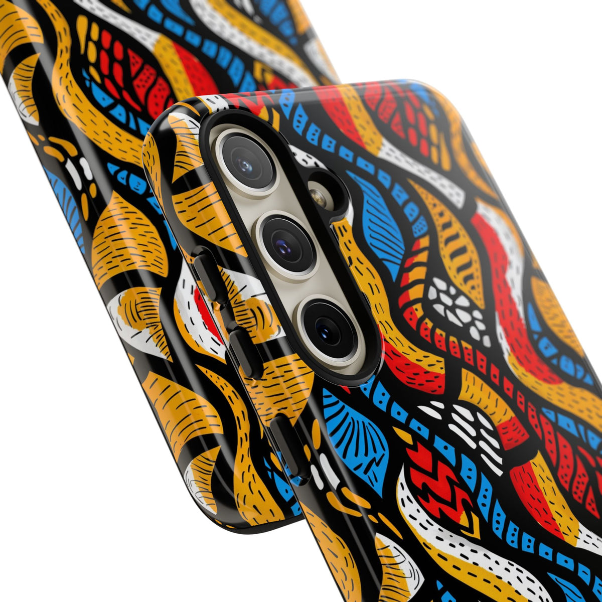 Stylish African Pattern Phone Case – Unique and Vibrant Protection 155