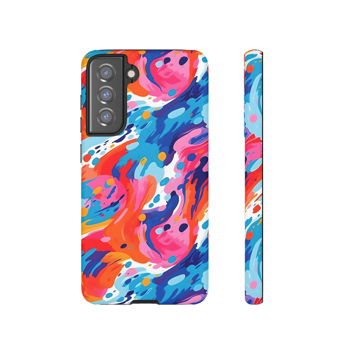 Abstract Painting Design Phone Case – Modern Art-Inspired Phone Cover 4