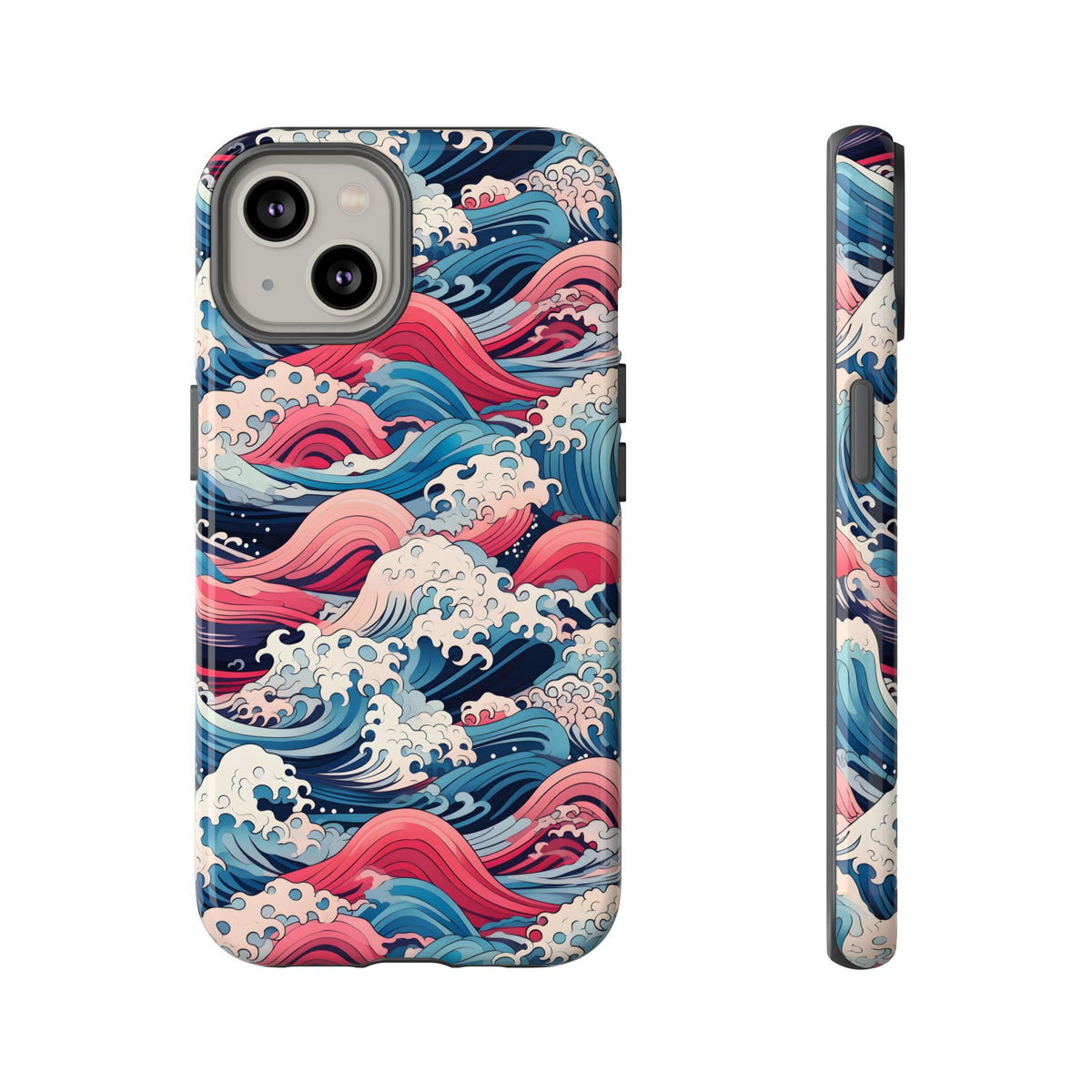 Japanese Waves Phone Case – Embrace Timeless Elegance with Classic Design 3