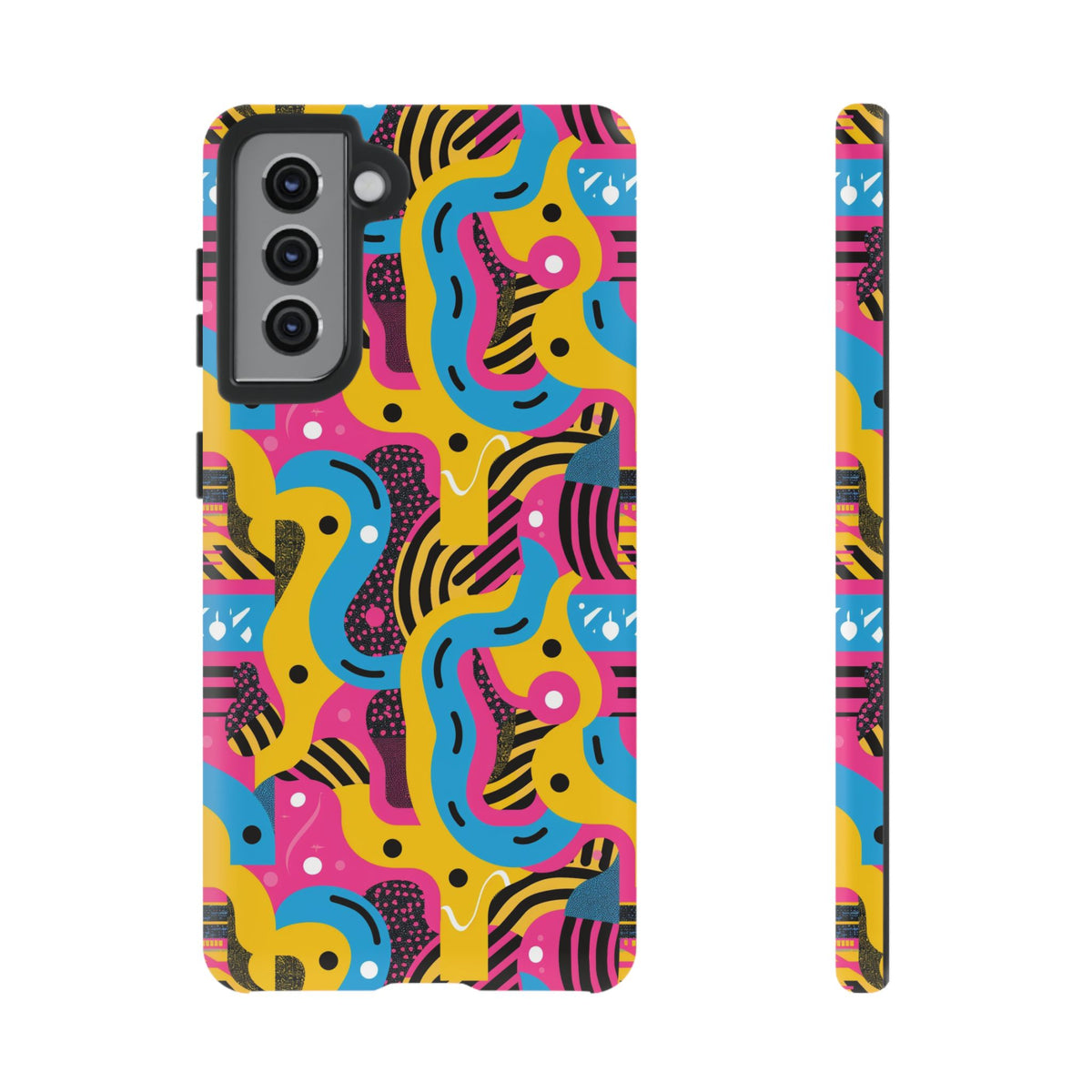 Retro 80s Seamless Phone Case – Vintage Style Meets Modern Protection 109