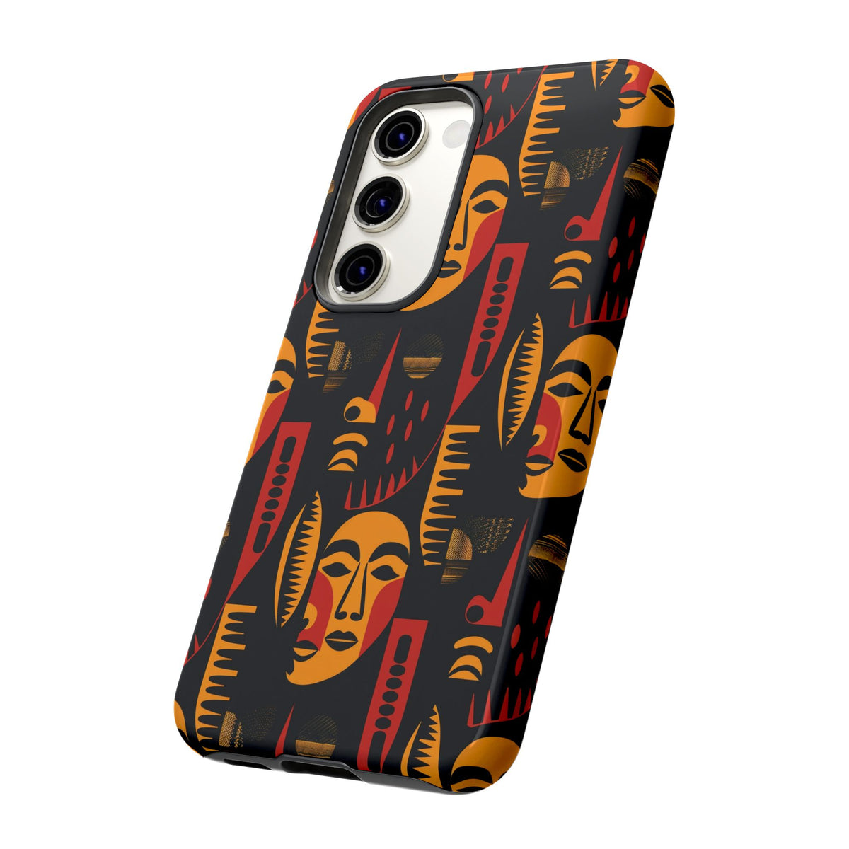 Stylish African Pattern Phone Case – Unique and Vibrant Protection 203