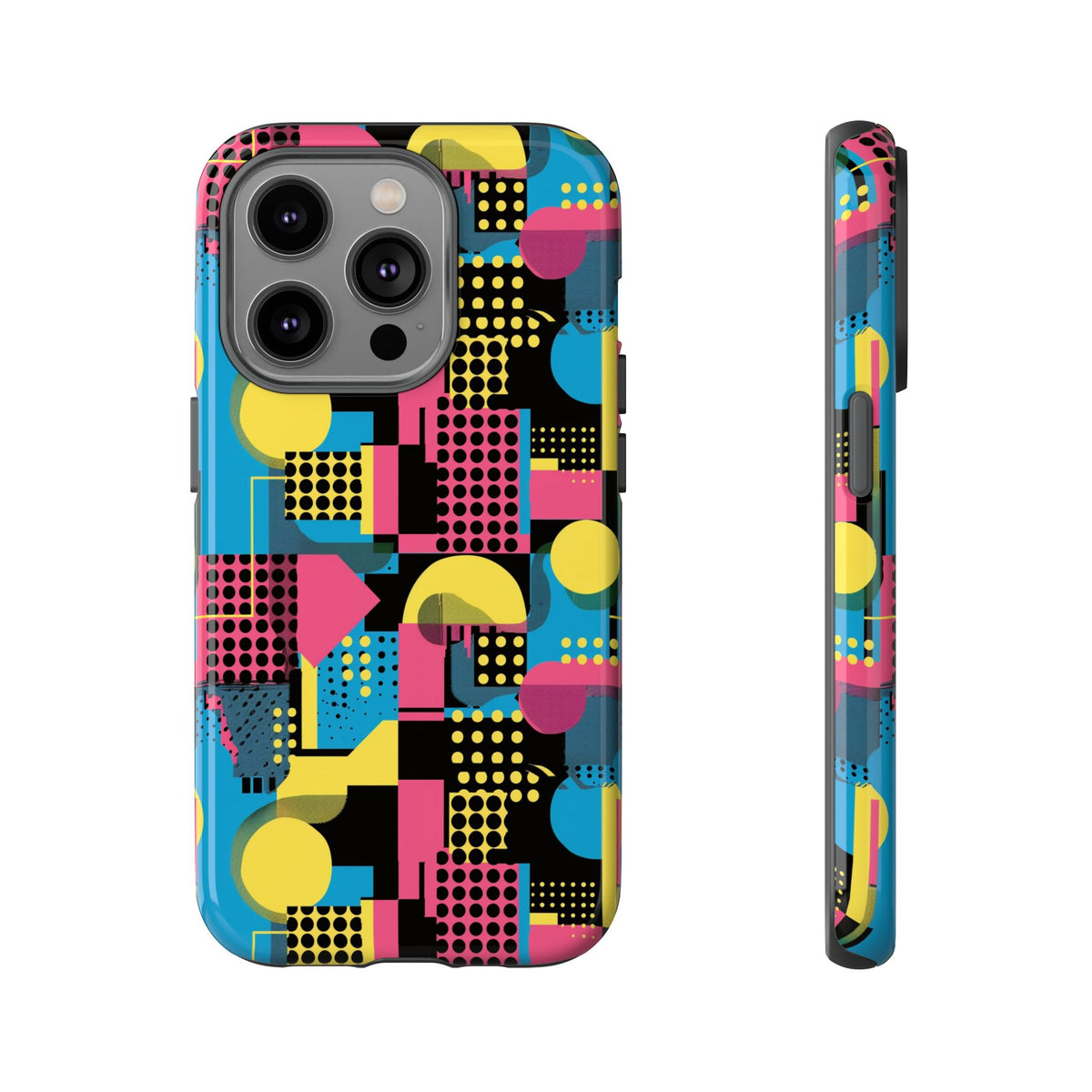 Retro 80s Seamless Phone Case – Vintage Style Meets Modern Protection 168