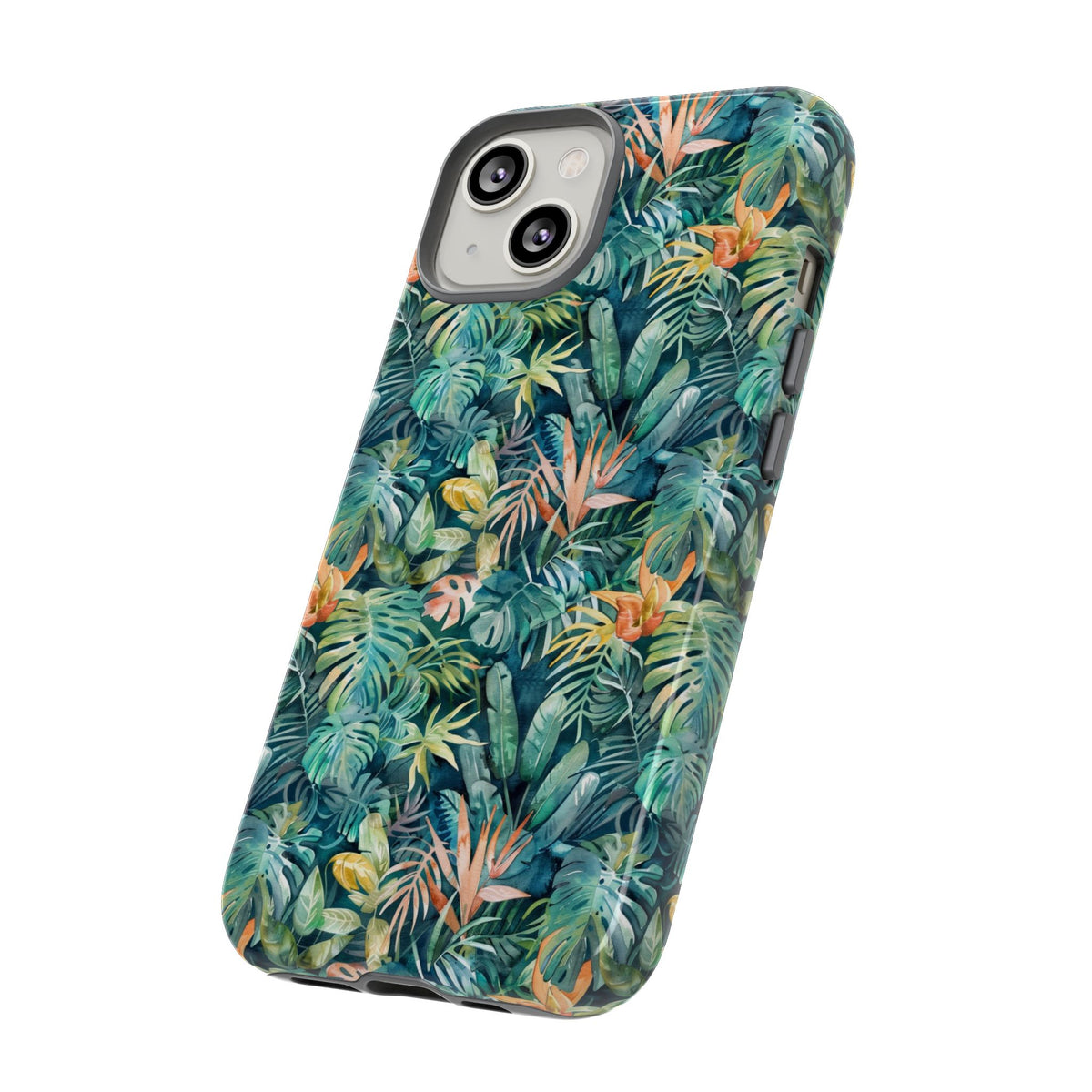 Jungle Pattern Phone Case – Exotic & Lush Design for Your Phone 333