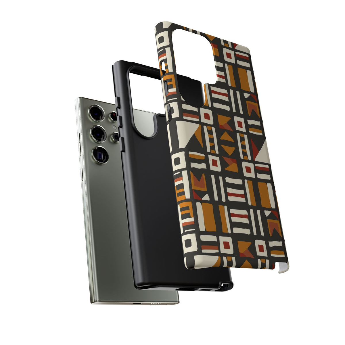 Stylish African Pattern Phone Case – Unique and Vibrant Protection 107