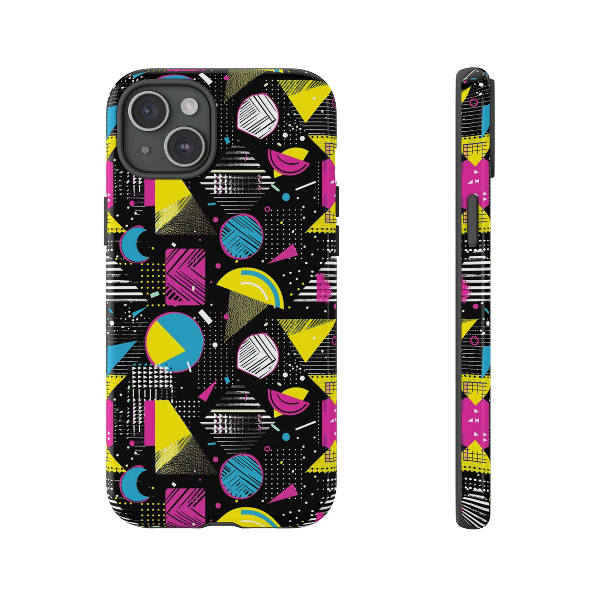 Retro 80s Seamless Phone Case – Vintage Style Meets Modern Protection 206