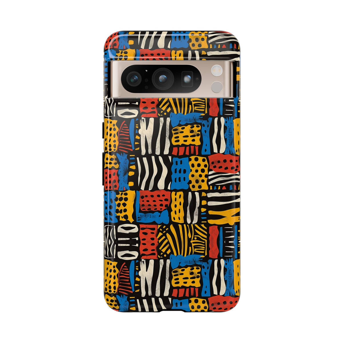 Stylish African Pattern Phone Case – Unique and Vibrant Protection 179