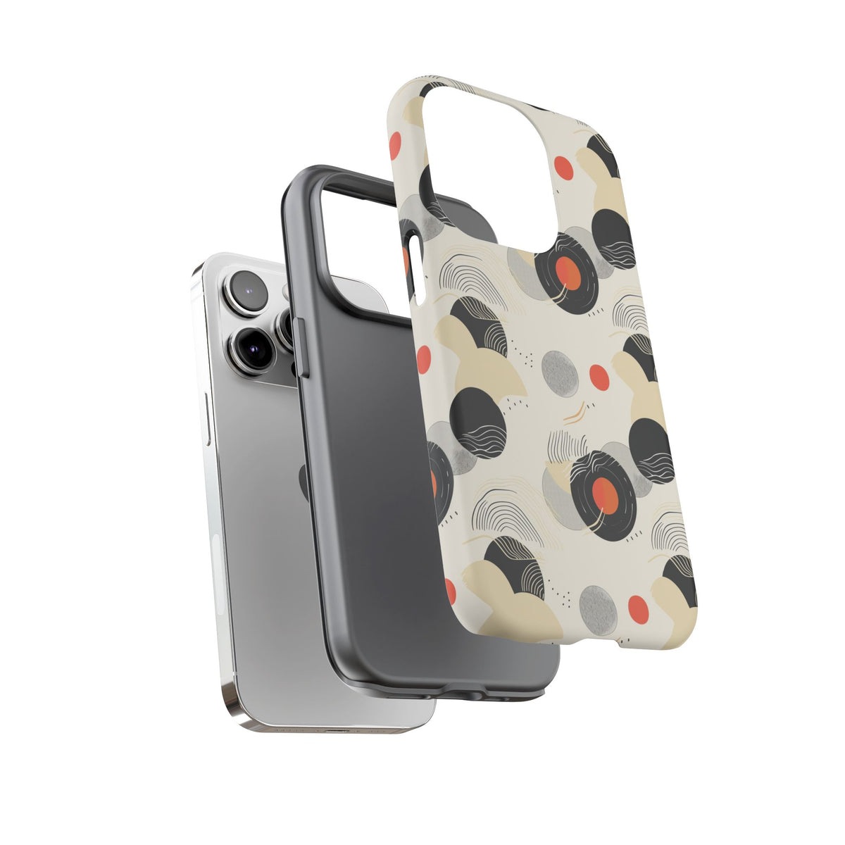 Japanese Pattern Phone Case – Elegant & Timeless Design for Your Phone 076