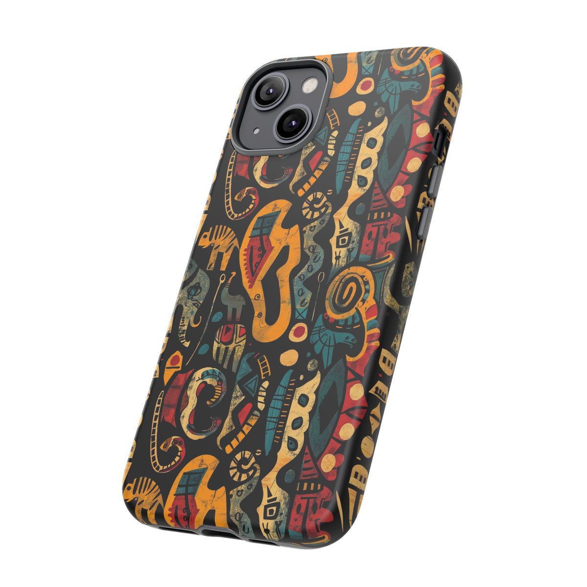 Stylish African Pattern Phone Case – Unique and Vibrant Protection 153