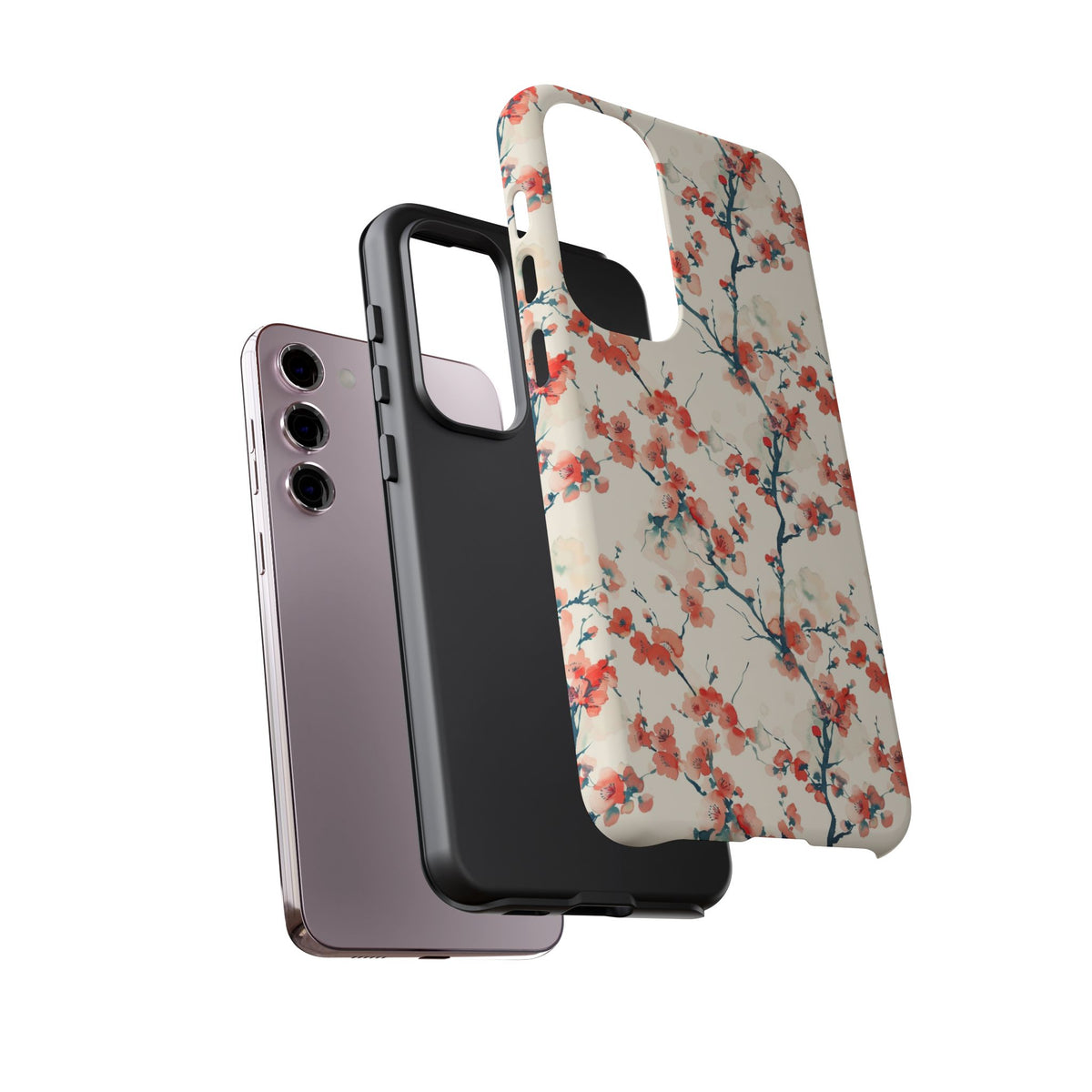 Japanese Pattern Phone Case – Elegant & Timeless Design for Your Phone 463