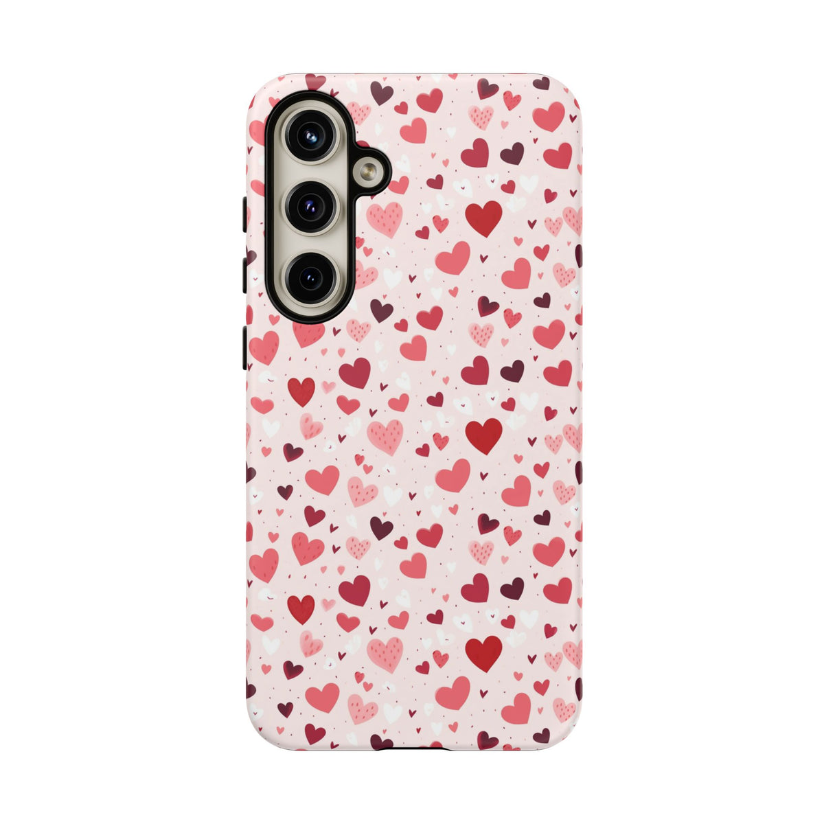 Heart Pattern Phone Case – Stylish & Loving Design for Your Device 817